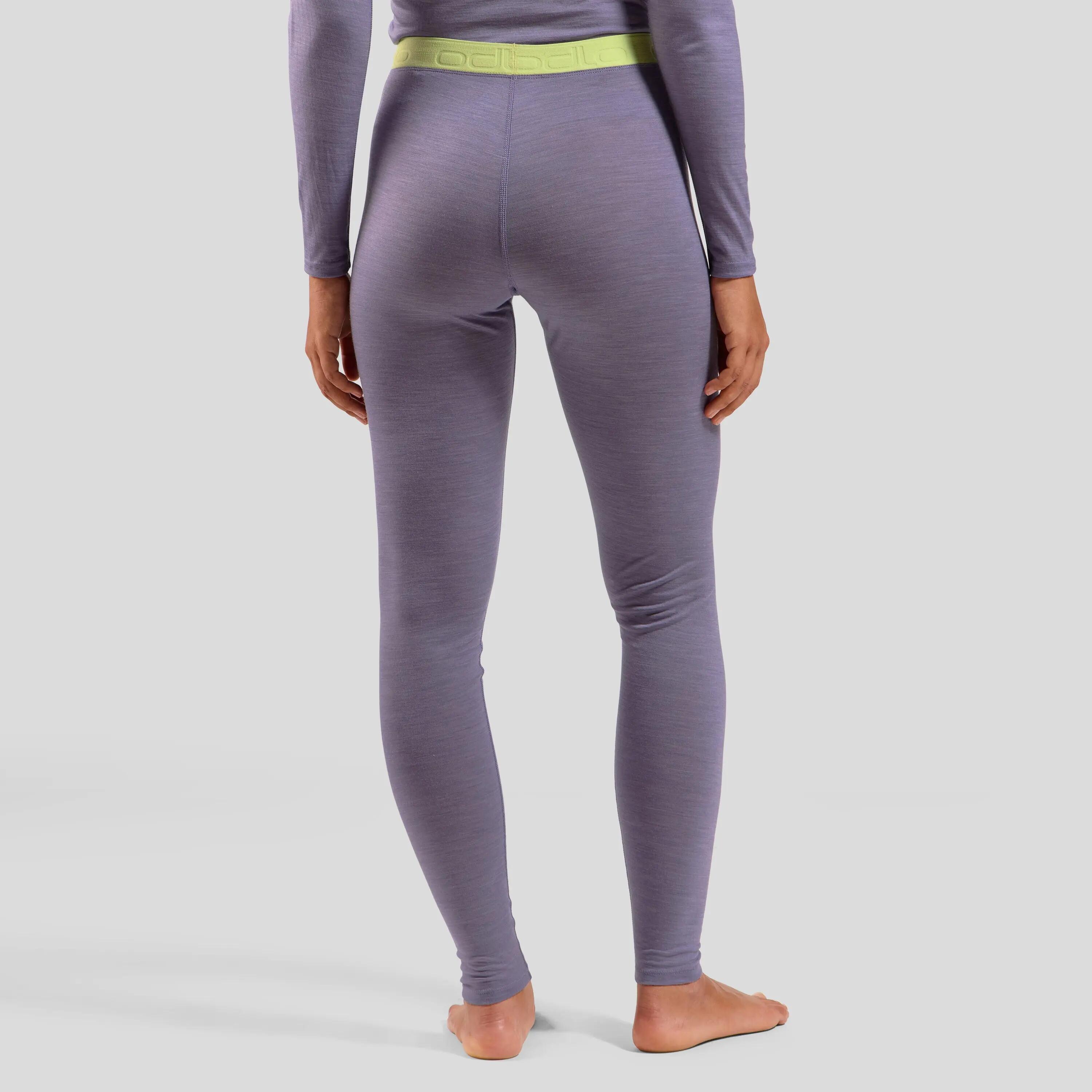 Legginsy termoaktywne damskie ODLO Natural Performance PW 150 BL Bottom Long 2/6