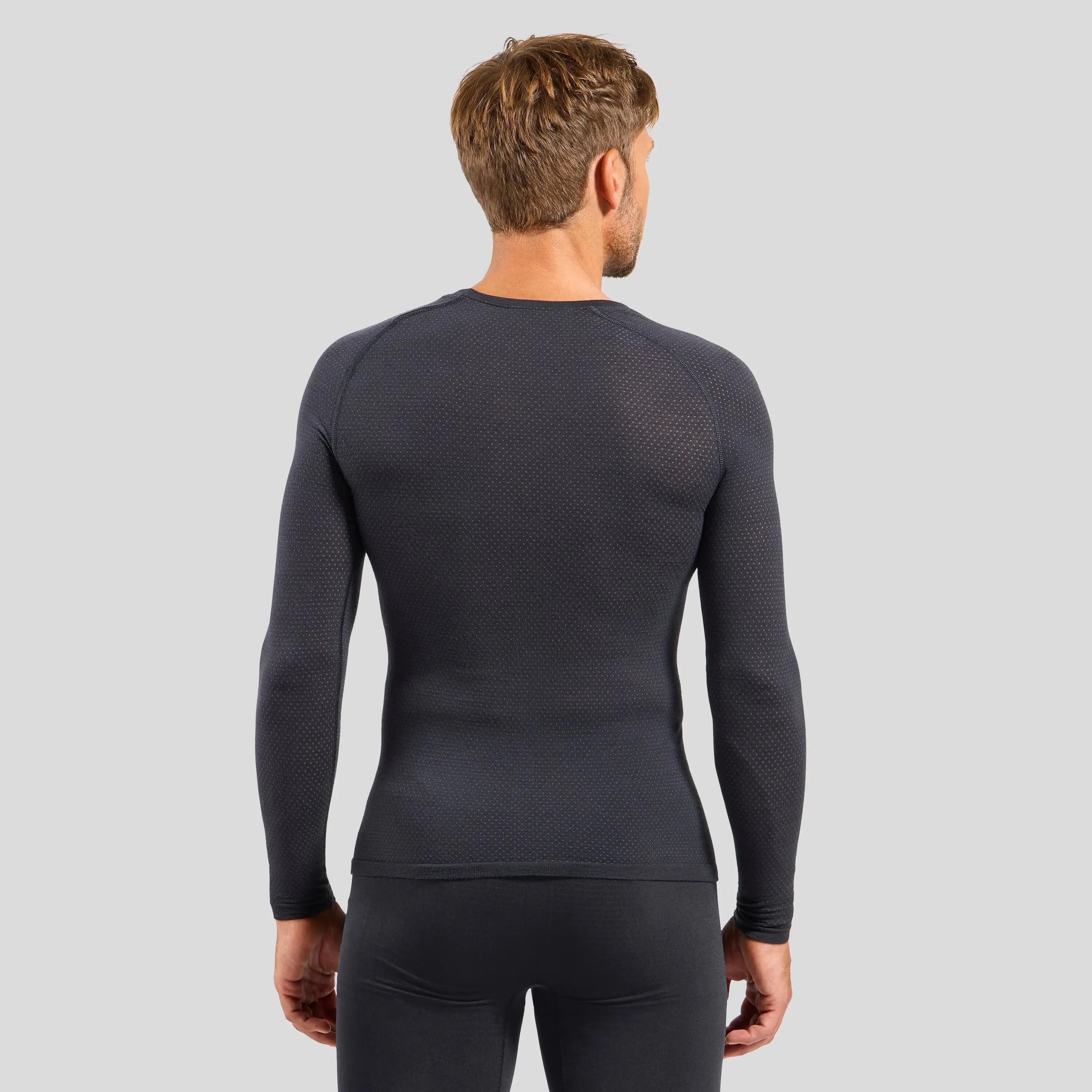 Odlo Herren Langarmshirt Base Layer Wool PW 140 Seamless 112262 2/6