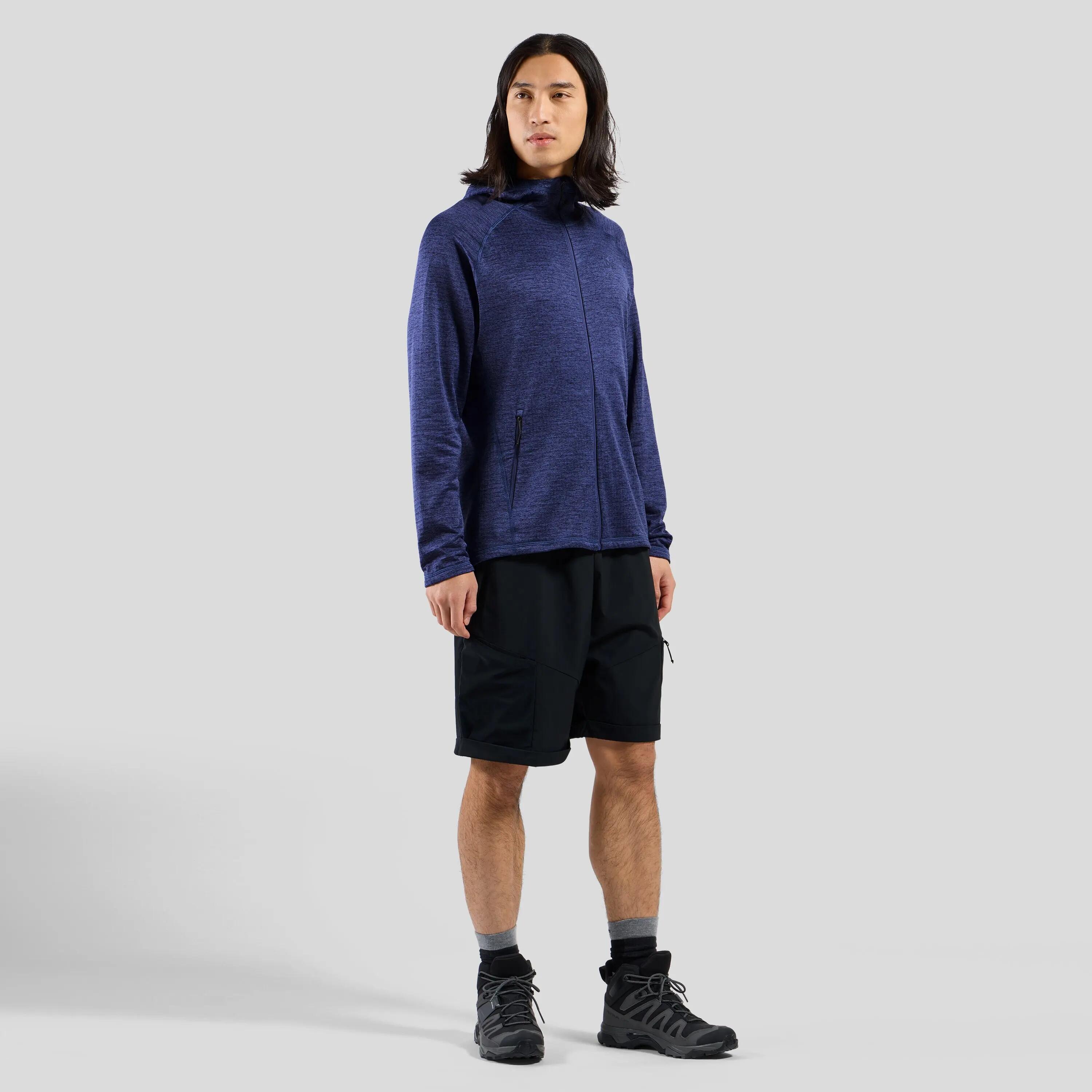 Bluza męska Odlo TENCIA Mid layer hoody full zip 5/7