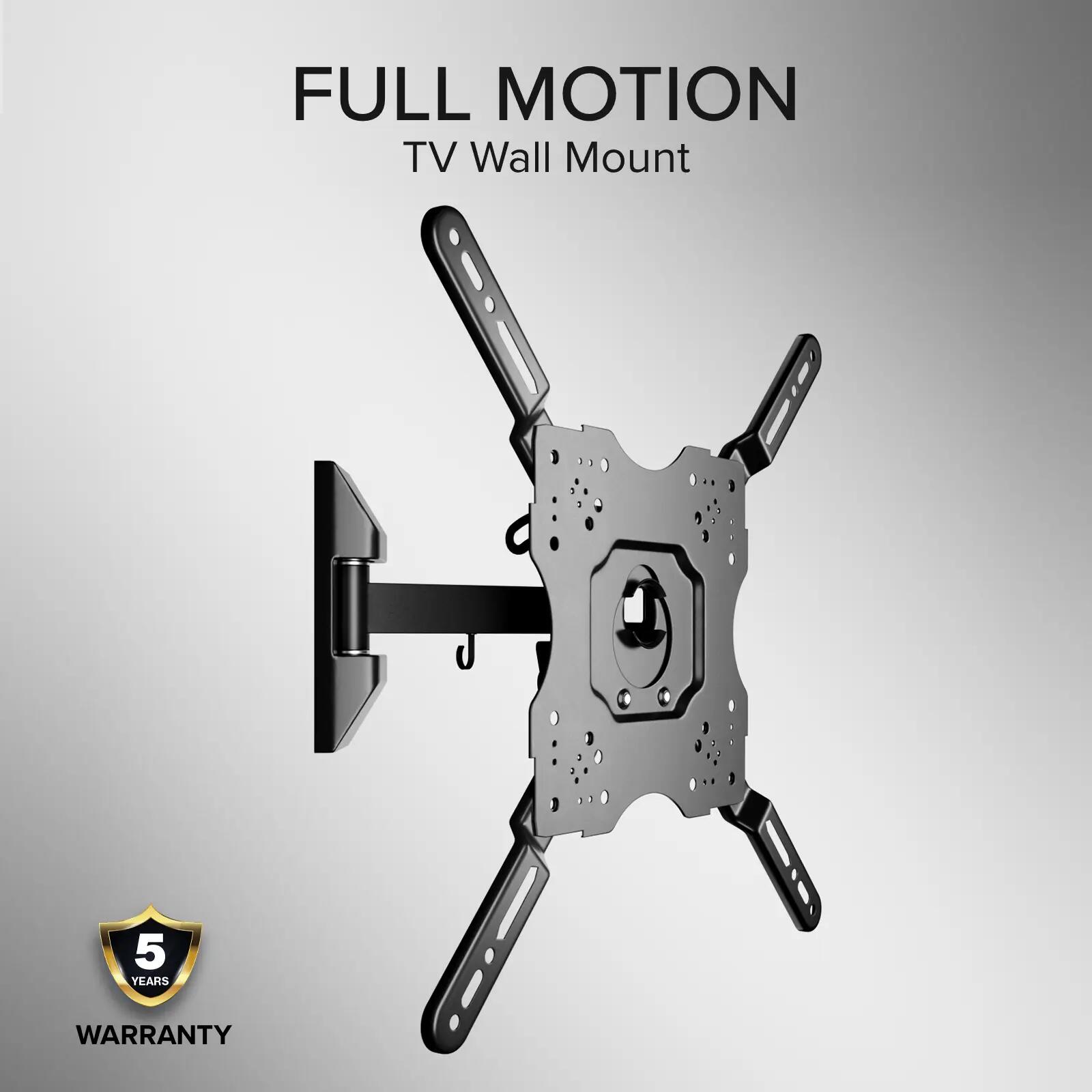 Support mural TV, MOTION, 65", 35kg, VESA 400x400 2/7