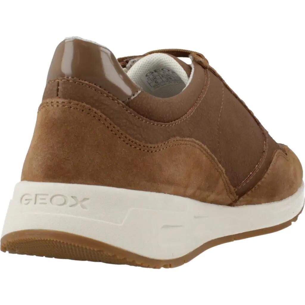 Baskets Geox Modèle D Ilde Couleur Marron 3/5