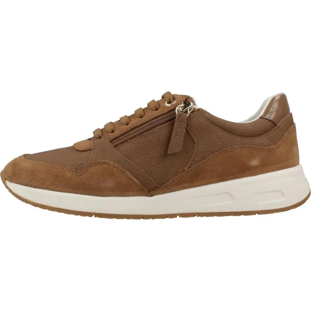 Baskets Geox Modèle D Ilde Couleur Marron 2/5