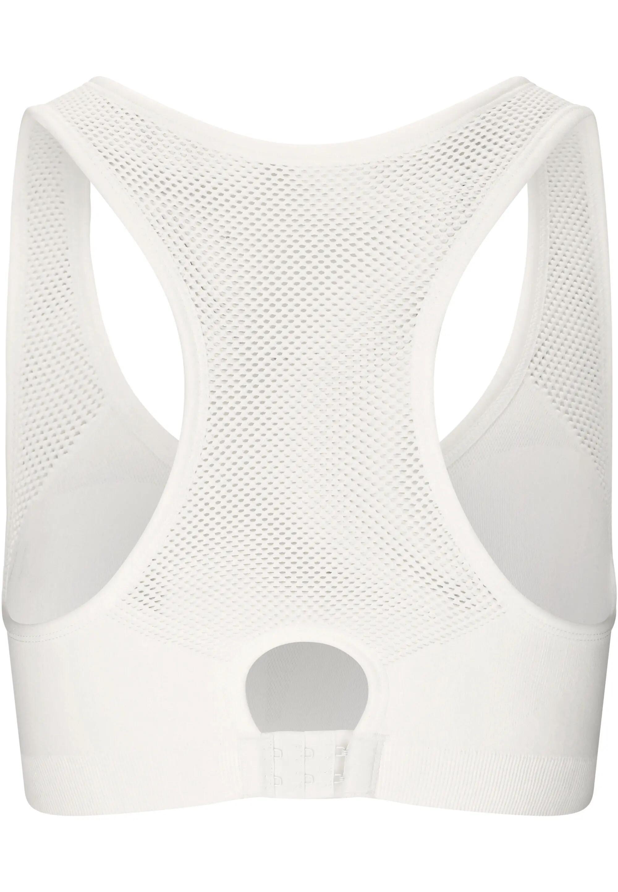athlecia Sujetador deportivo Seamless Rosemary V2 para mujer – 1002 White 2/9
