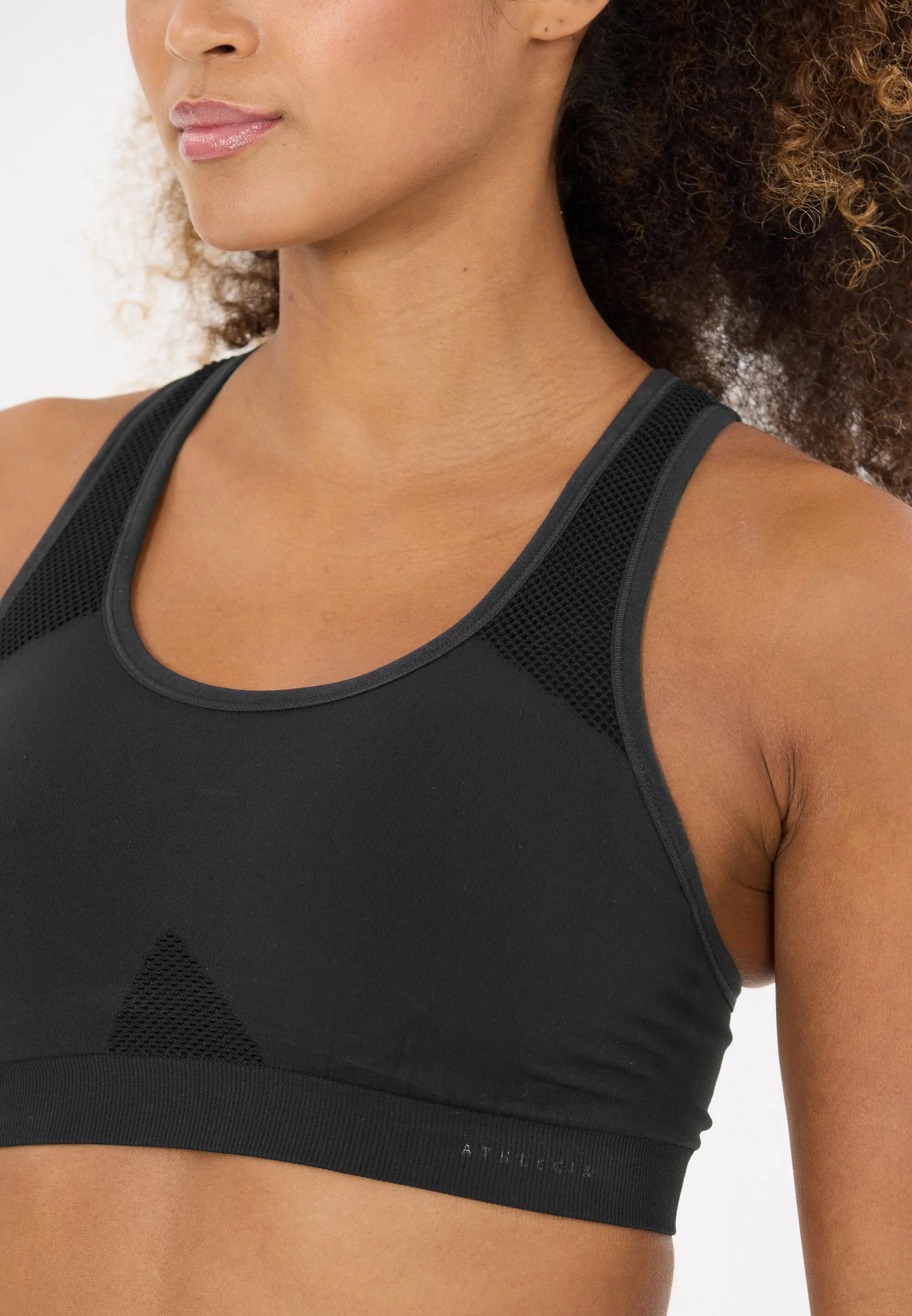 athlecia Biustonosz sportowy Rosemary V2 Seamless – 1001 Black 8/8