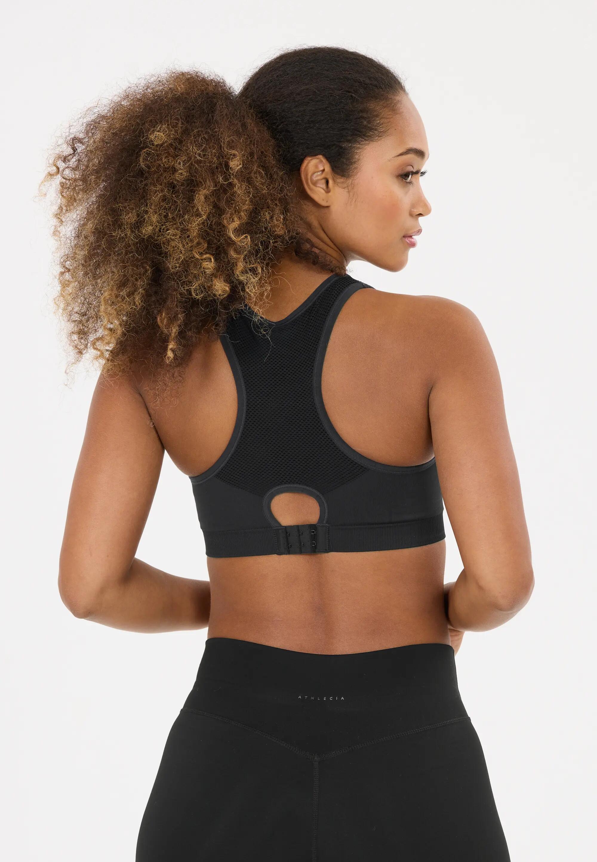 athlecia Biustonosz sportowy Rosemary V2 Seamless – 1001 Black 6/8