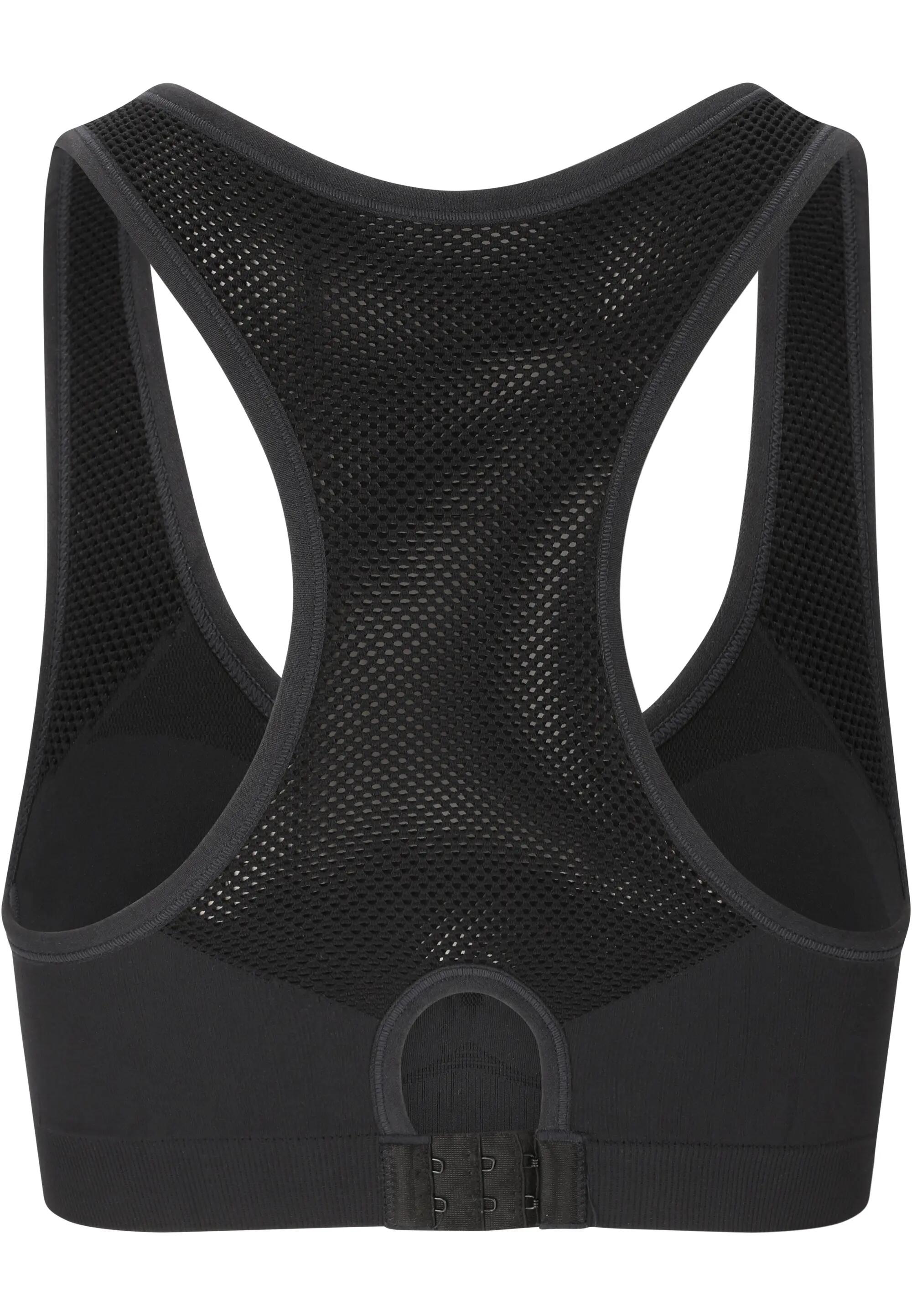 athlecia Biustonosz sportowy Rosemary V2 Seamless – 1001 Black 2/8