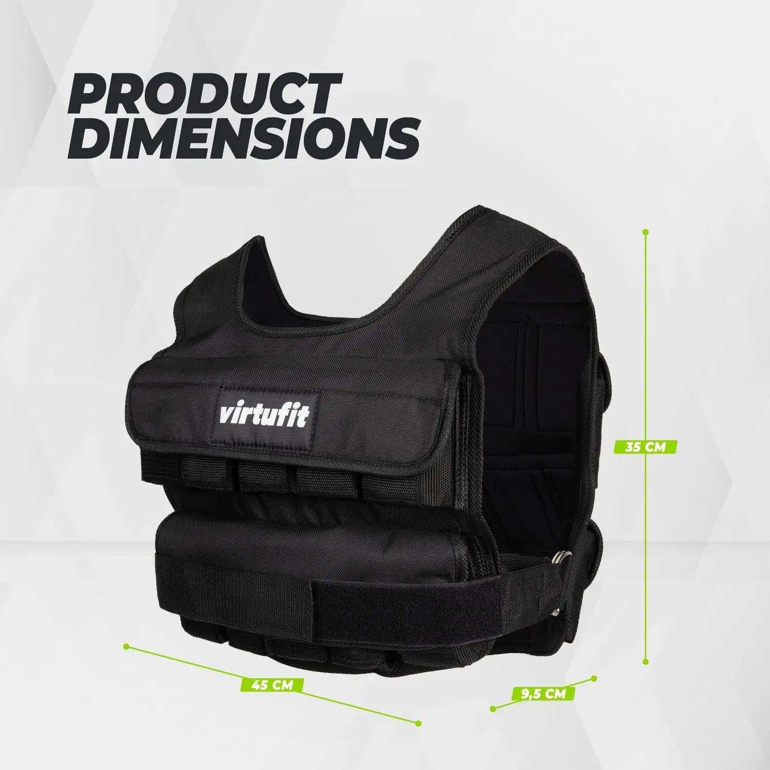 Zátěžová vesta Adjustable Weight Vest Pro - 20 kg 7/7