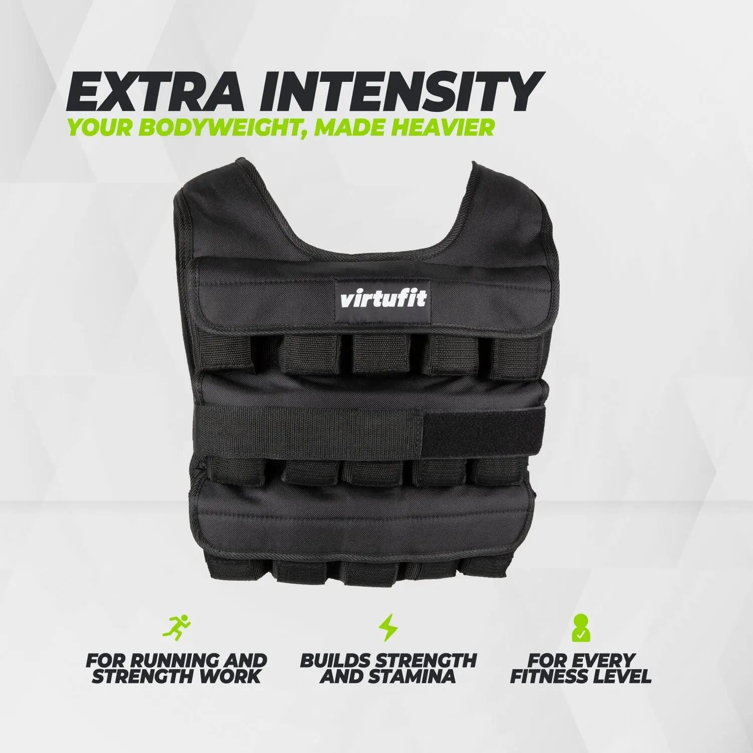 Vesta cu greutate reglabila 30 kg VirtuFit Weight Vest Pro 3/7
