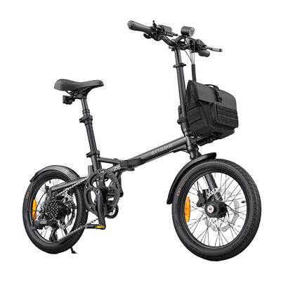 Engwe zip opvouwbare elektrische fiets, 250w motor, 36v 10ah lg accu