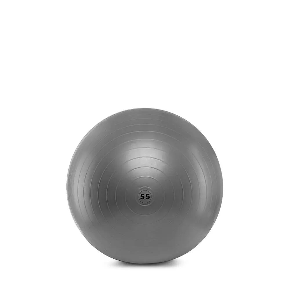 Pelota de Pilates, Gris, 55 cm 2/4