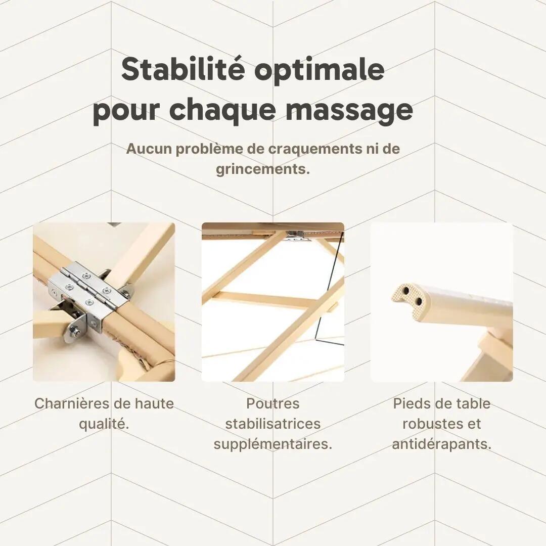 Table de massage prénatale Ipanema Beige 71 cm 7/10
