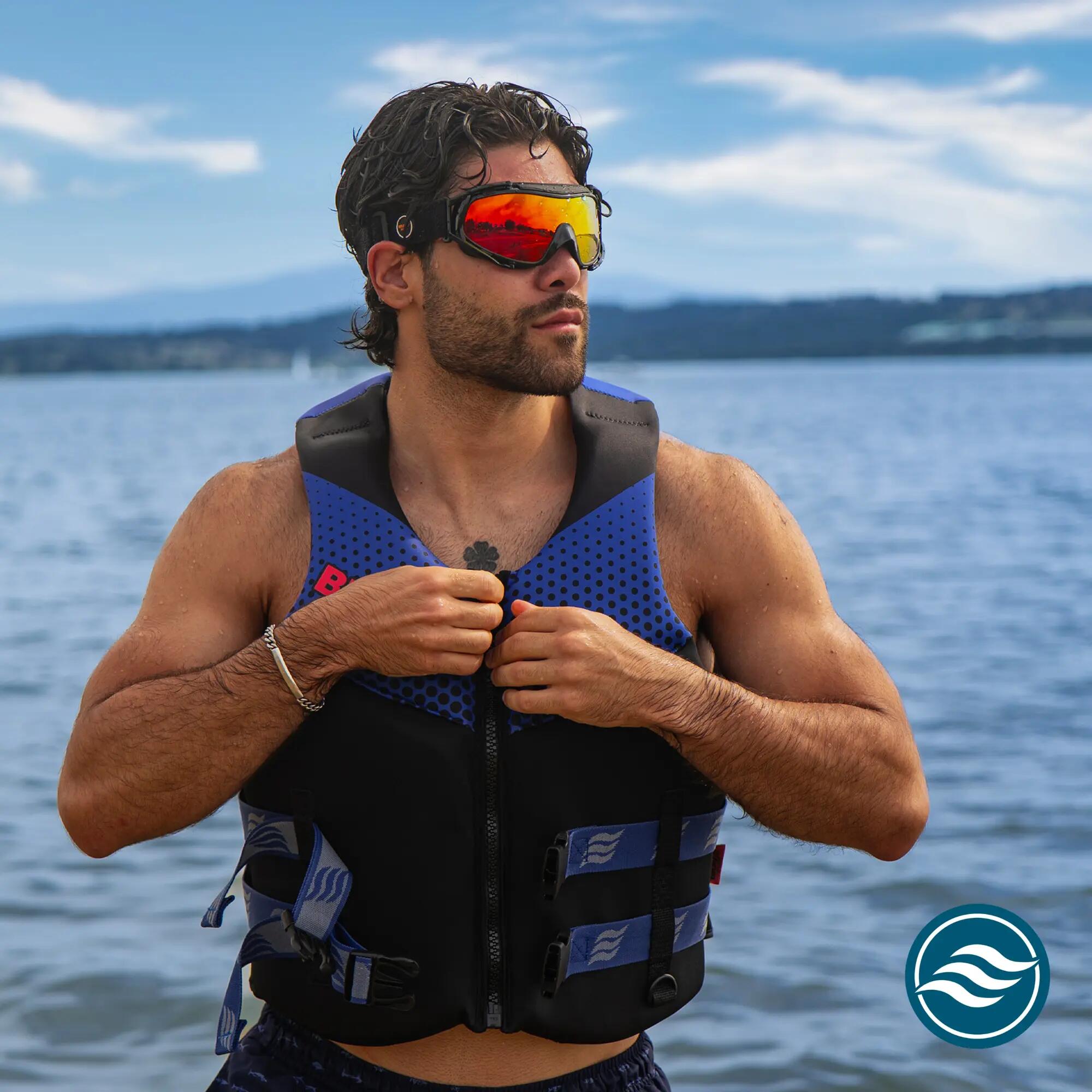 Auftriebsweste 50N für Wassersport Erwachsene 6/8