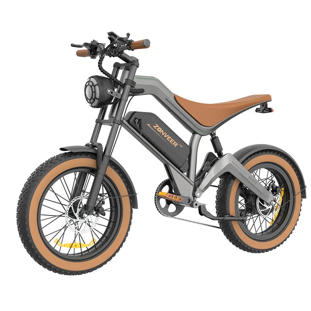 Електрически велосипед M20 20" с дебели гуми, 48V 18.2Ah