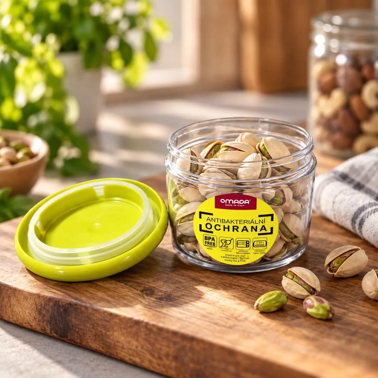 Dóza na potraviny Omada Sanaliving Jar 0,5L 6/7