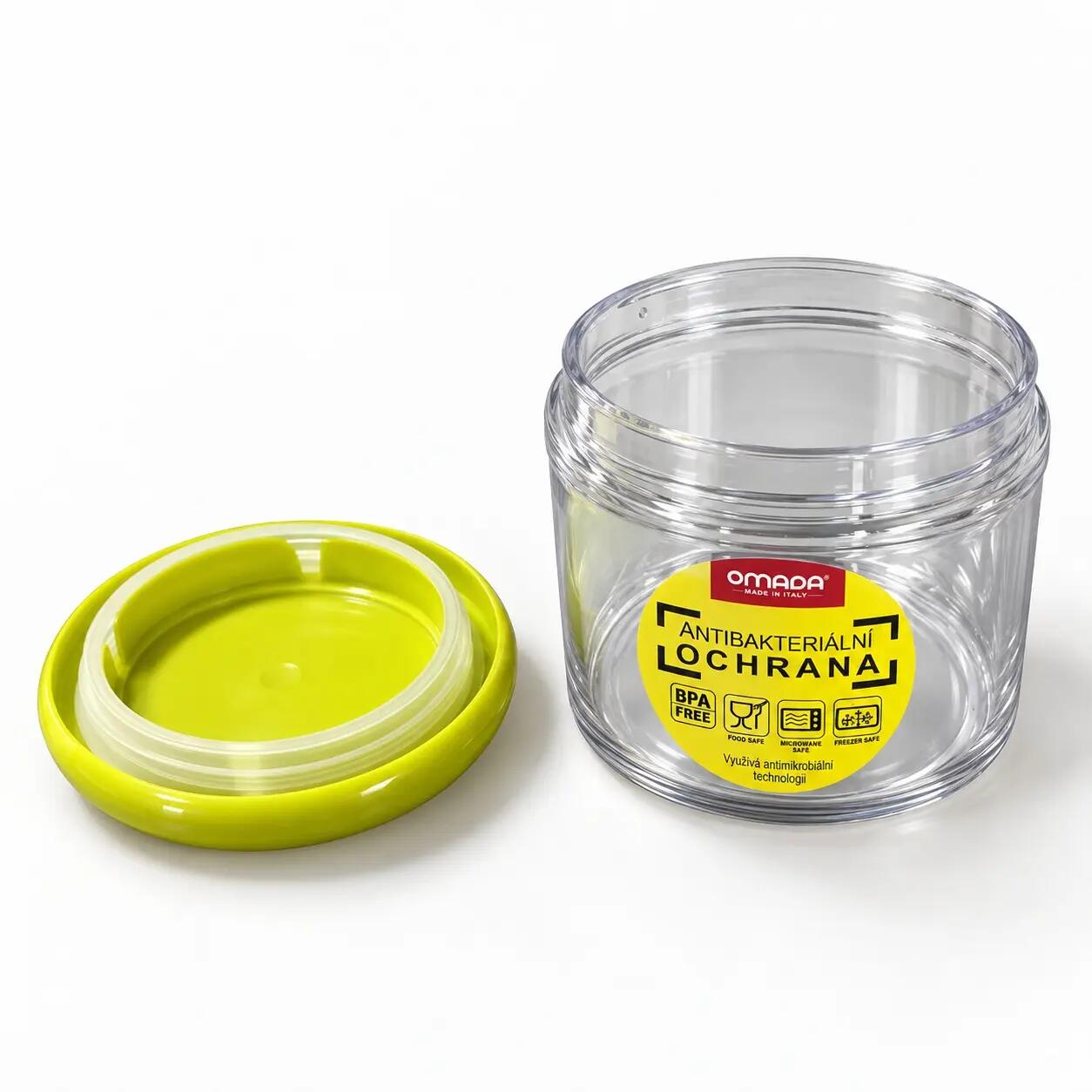 Dóza na potraviny Omada Sanaliving Jar 0,5L 5/7