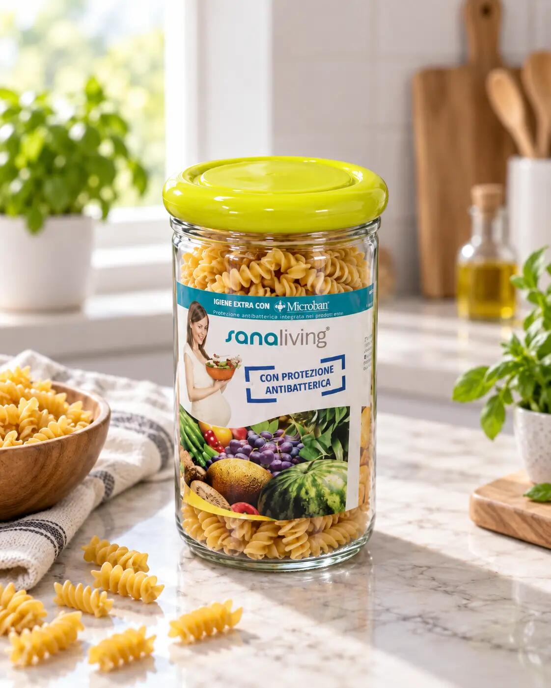 Dóza na potraviny Omada Sanaliving Jar 1L 4/6
