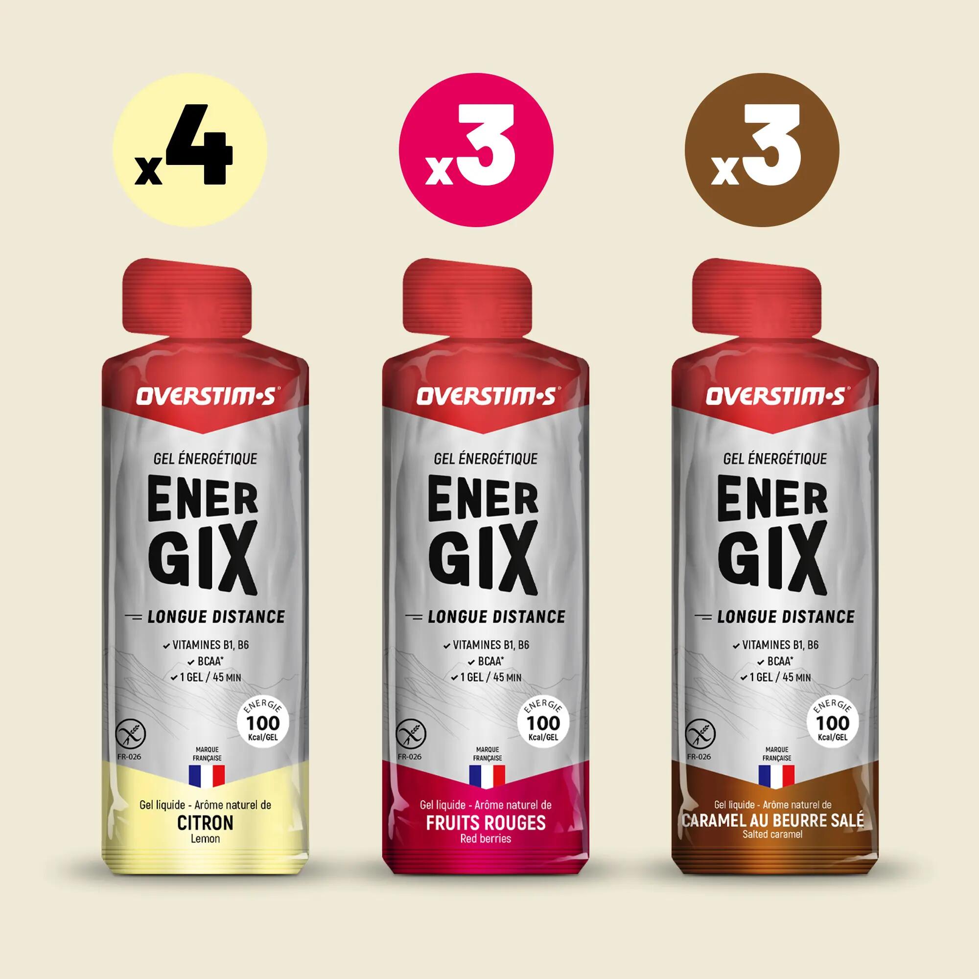 Langstrecken-Ausdauer-Energie - Energix Gel - Sortiment - 10 x 34g 2/10