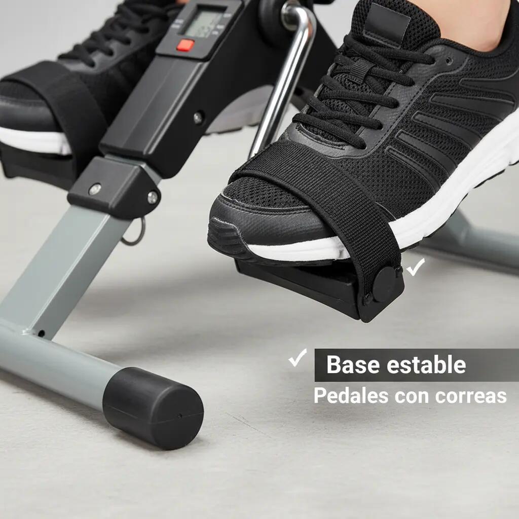 Pedaleador Mini Bicicleta Estática Fitness Unisex con Pantalla LCD PINCHO 3/7