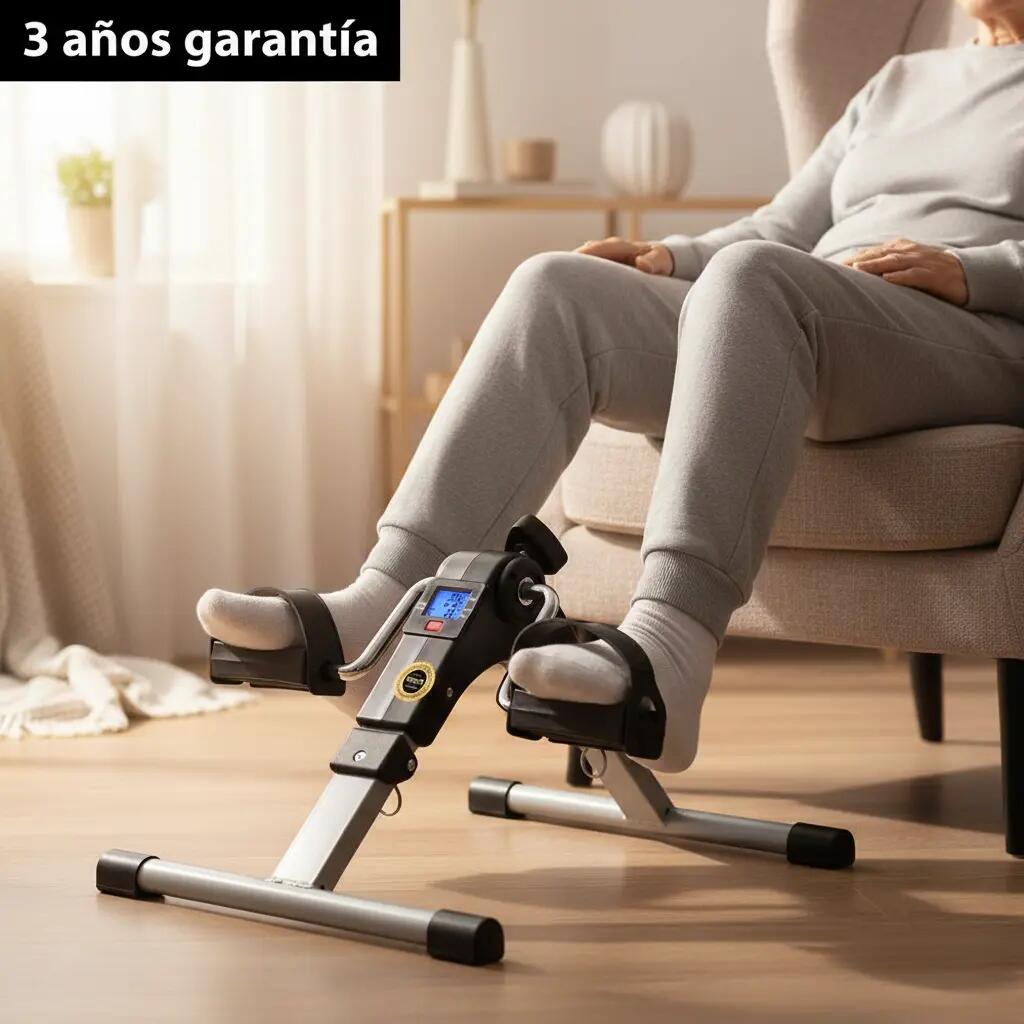 Pedaleador Mini Bicicleta Estática Fitness Unisex con Pantalla LCD PINCHO 2/7