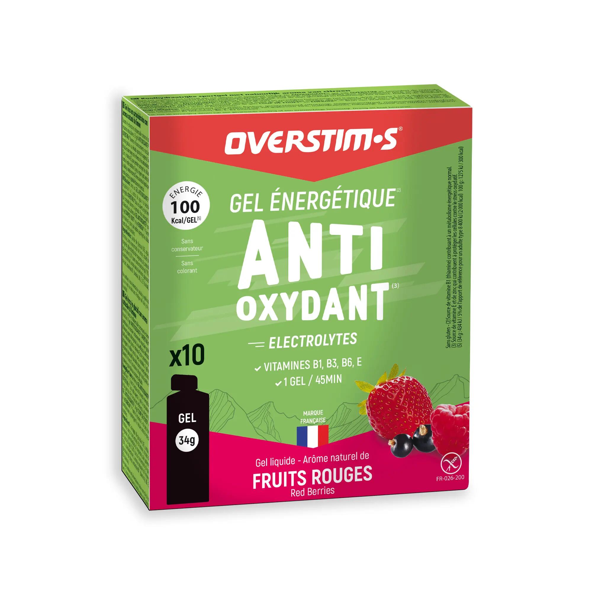 Antioxidant energiegel - Rode vruchten - 10x34g 1/11
