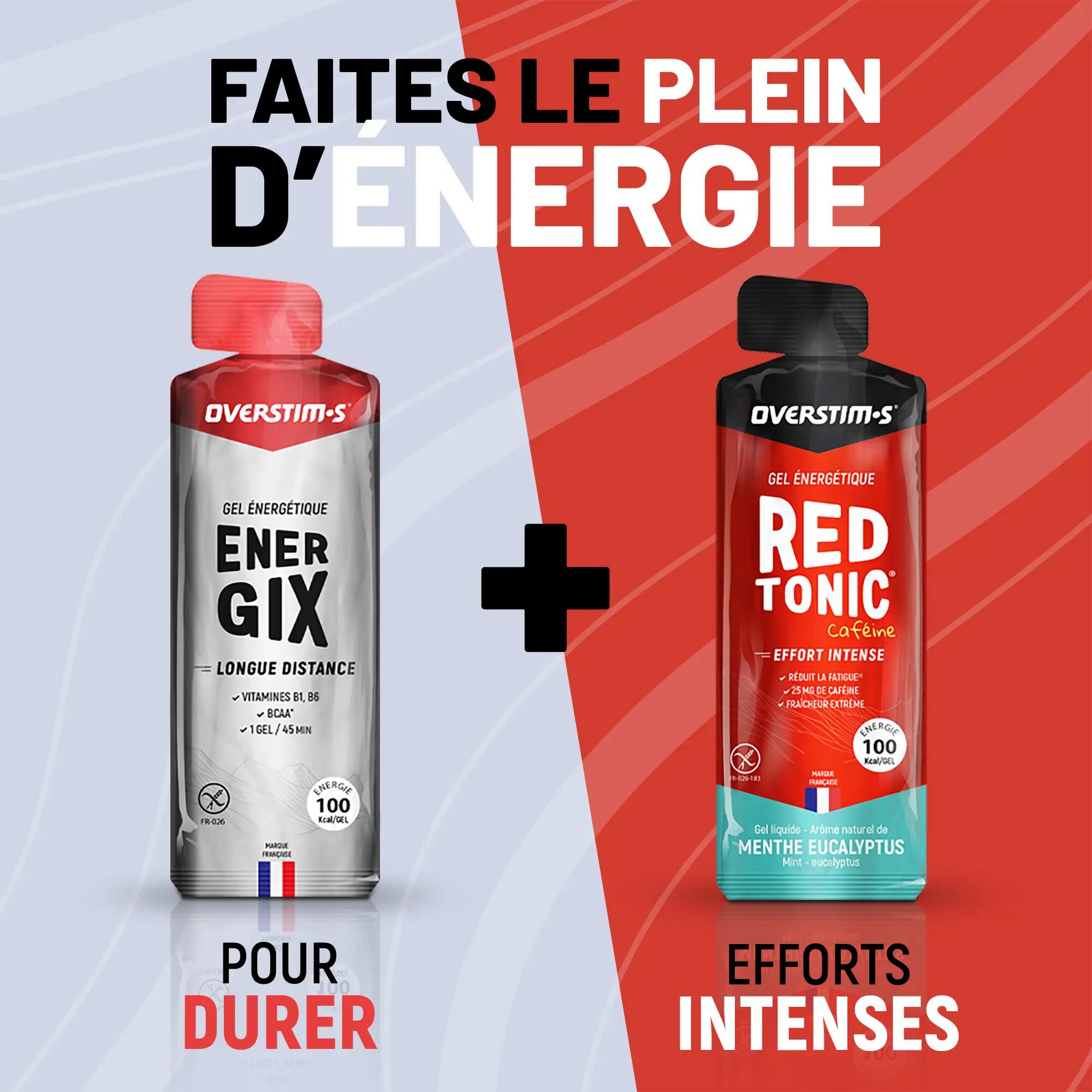 Red Tonic energiegel Munt - Eucalyptus voor intensieve inspanningen - 10x34g 6/11