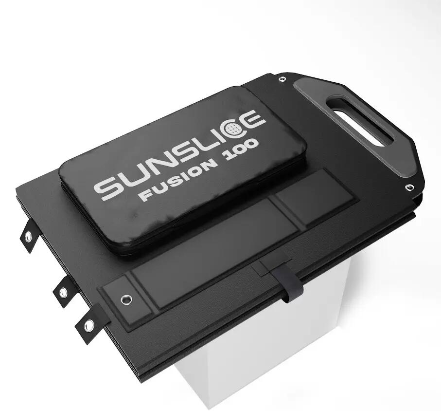 Faltbares Solarpanel 100 W MC4 USB-C 60 W USB-A 24 W Fusion 100 4/12