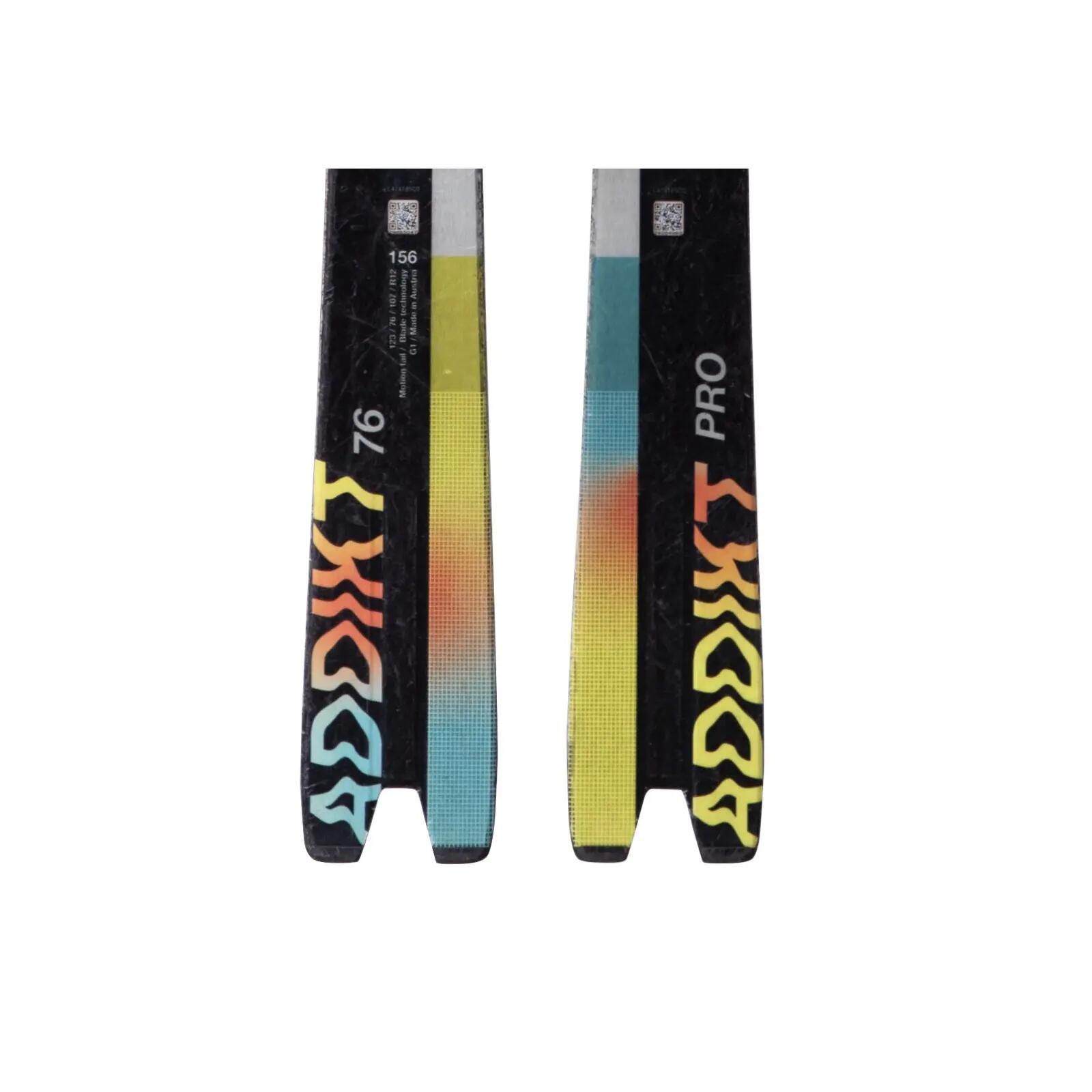 RECONDITIONNE - Ski Salomon Addikt Pro 76 + Fixations 4/4