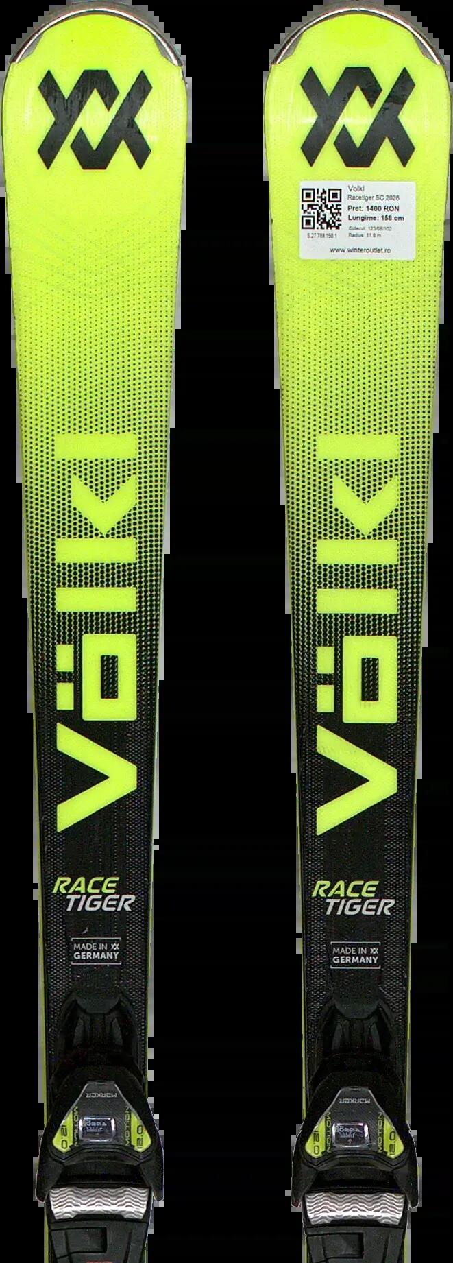 Használt síléc kötéssel - Volkl Racetiger SC 2026 172cm 1/5