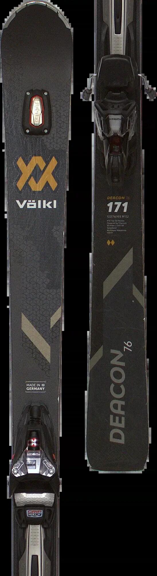 Használt síléc kötéssel - Volkl Deacon 76 UVO 2023 176cm 3/5