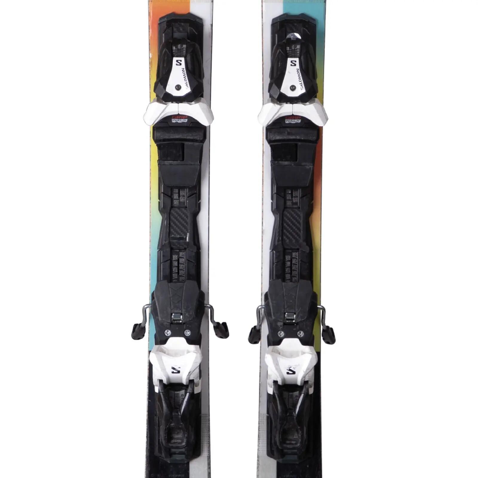 RECONDITIONNE - Ski Salomon Addikt Pro 76 + Fixations 3/4