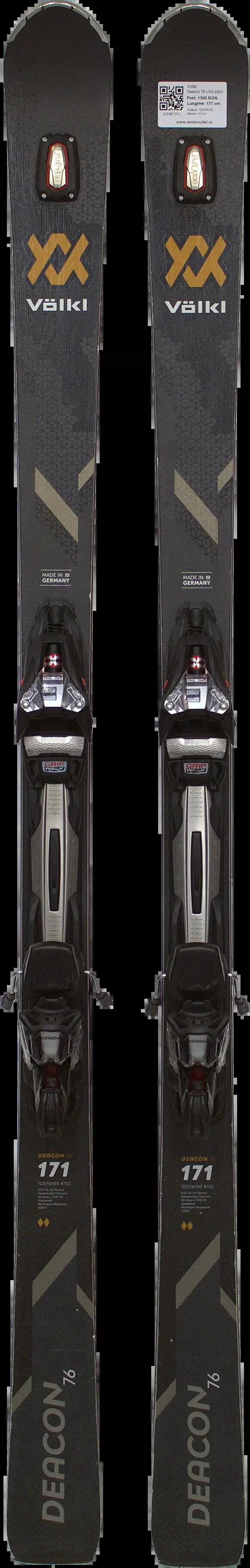 Használt síléc kötéssel - Volkl Deacon 76 UVO 2023 176cm 2/5