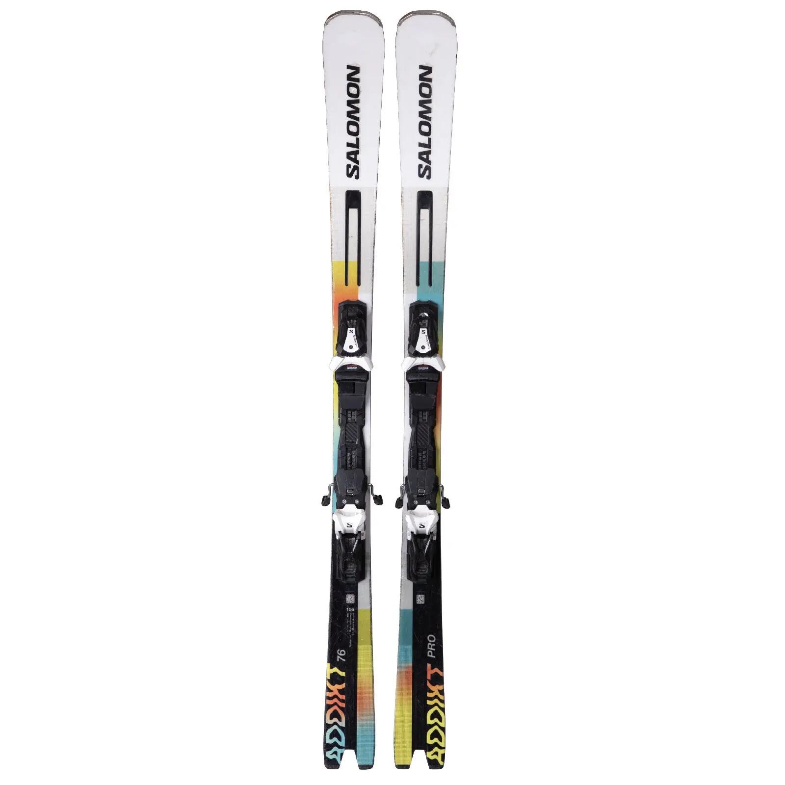 RECONDITIONNE - Ski Salomon Addikt Pro 76 + Fixations 2/4
