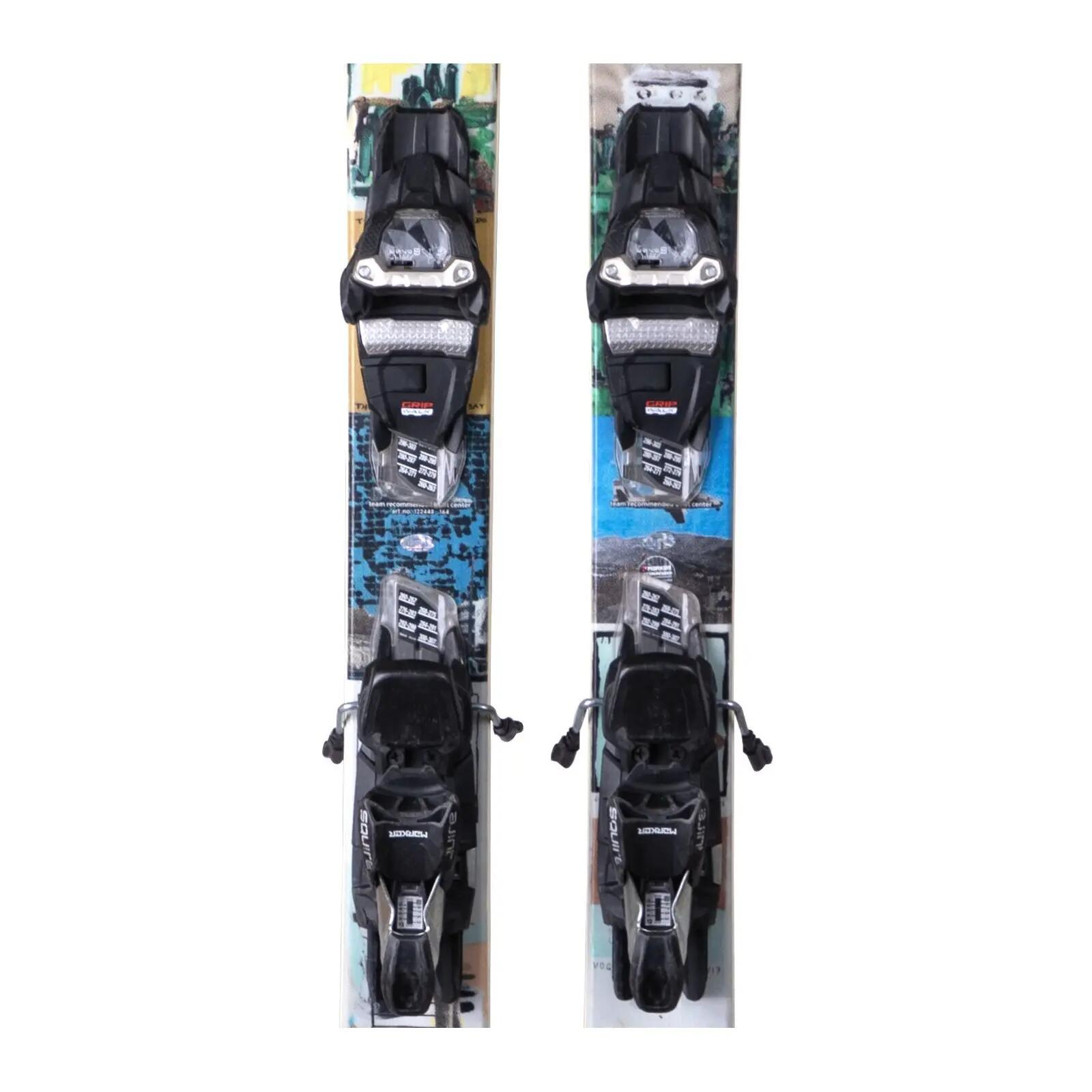 RECONDITIONNE - Ski Volkl Revolt 86 + Fixations 3/4
