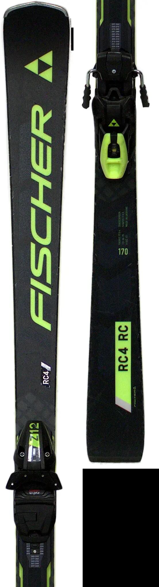 Használt síléc kötéssel - Fischer RC4 RC 2025 170cm 3/5