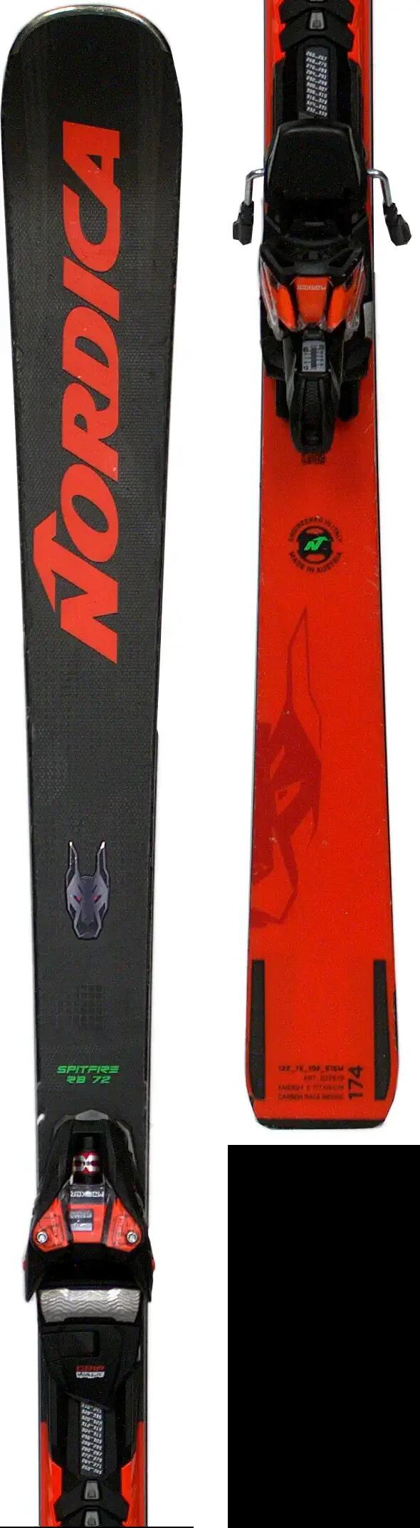 Használt síléc kötéssel - Nordica Dobermann Spitfire RB 72 174cm 3/5