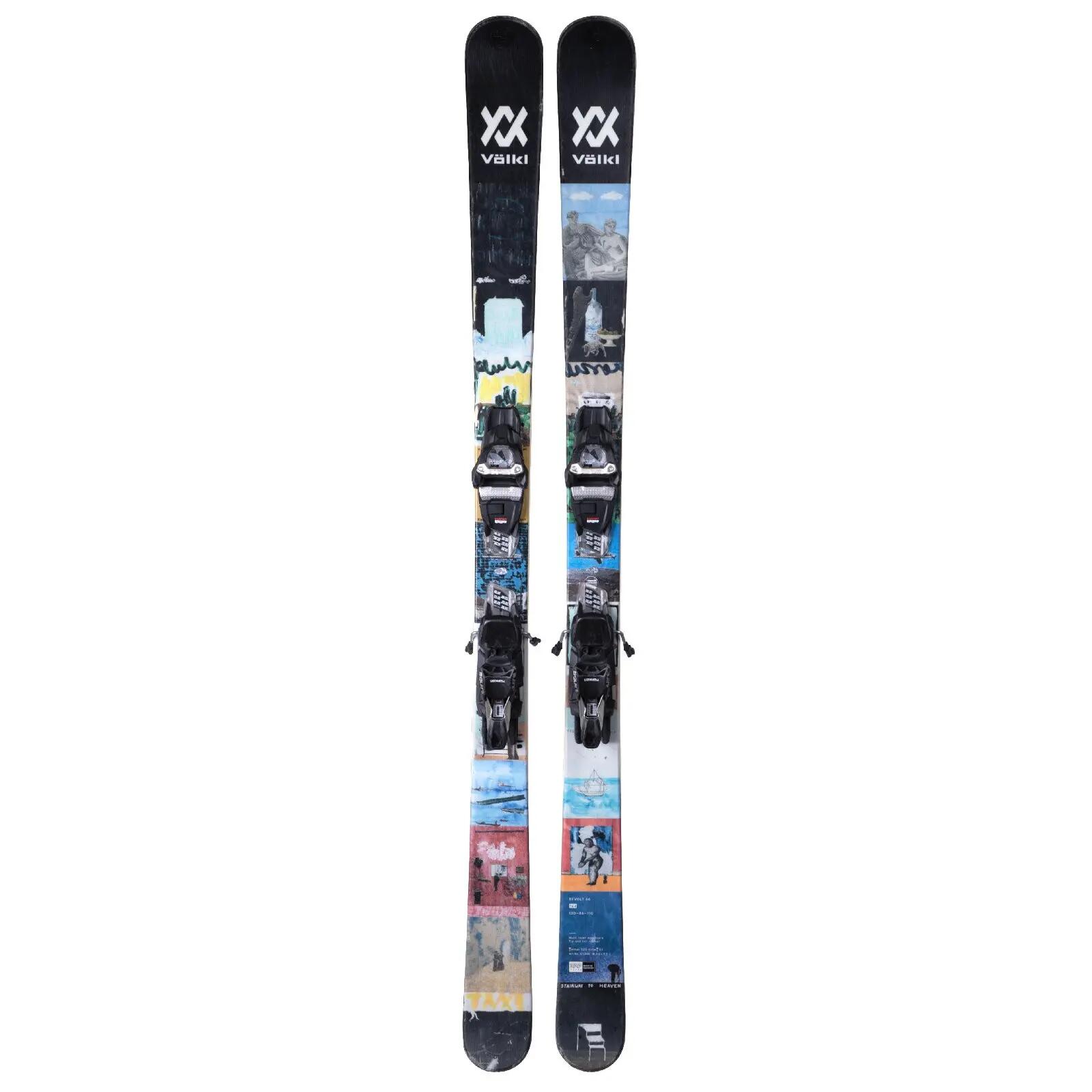 RECONDITIONNE - Ski Volkl Revolt 86 + Fixations 1/4