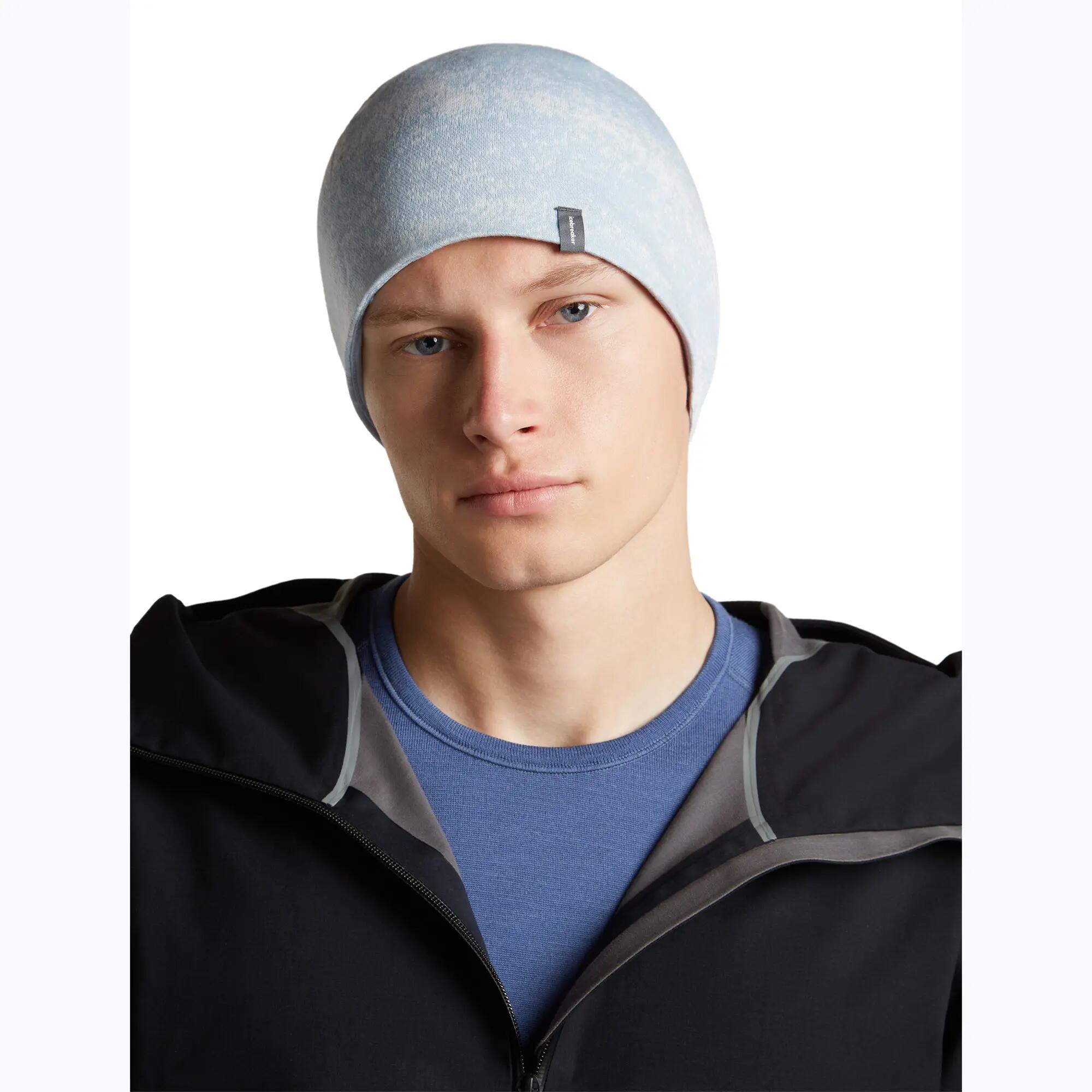 Czapka icebreaker Merino 260 Oasis Vertex Reversible Beanie Chillwave 5/7