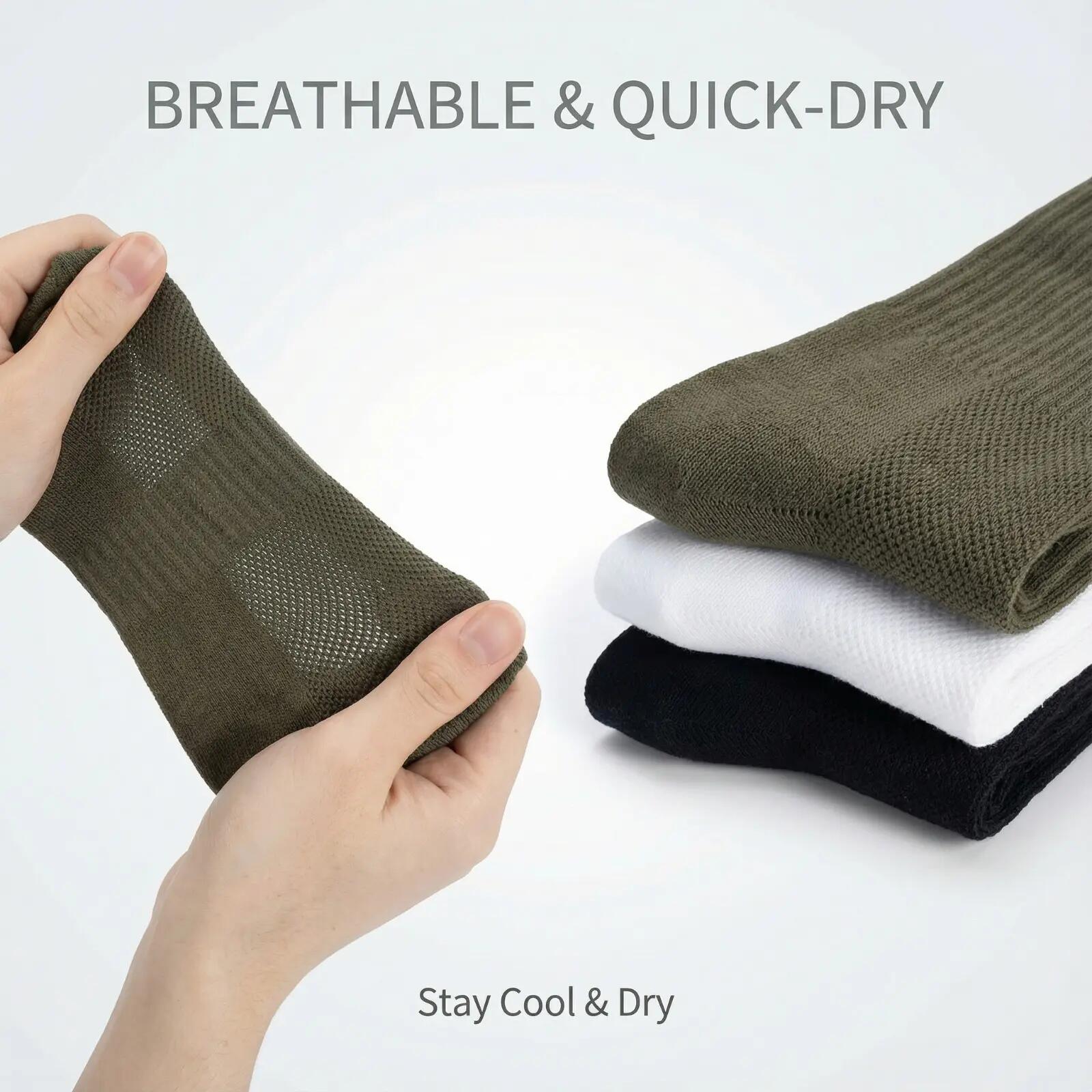 Chaussettes de vélo ROCKBROS antibactériennes respirantes 5/6