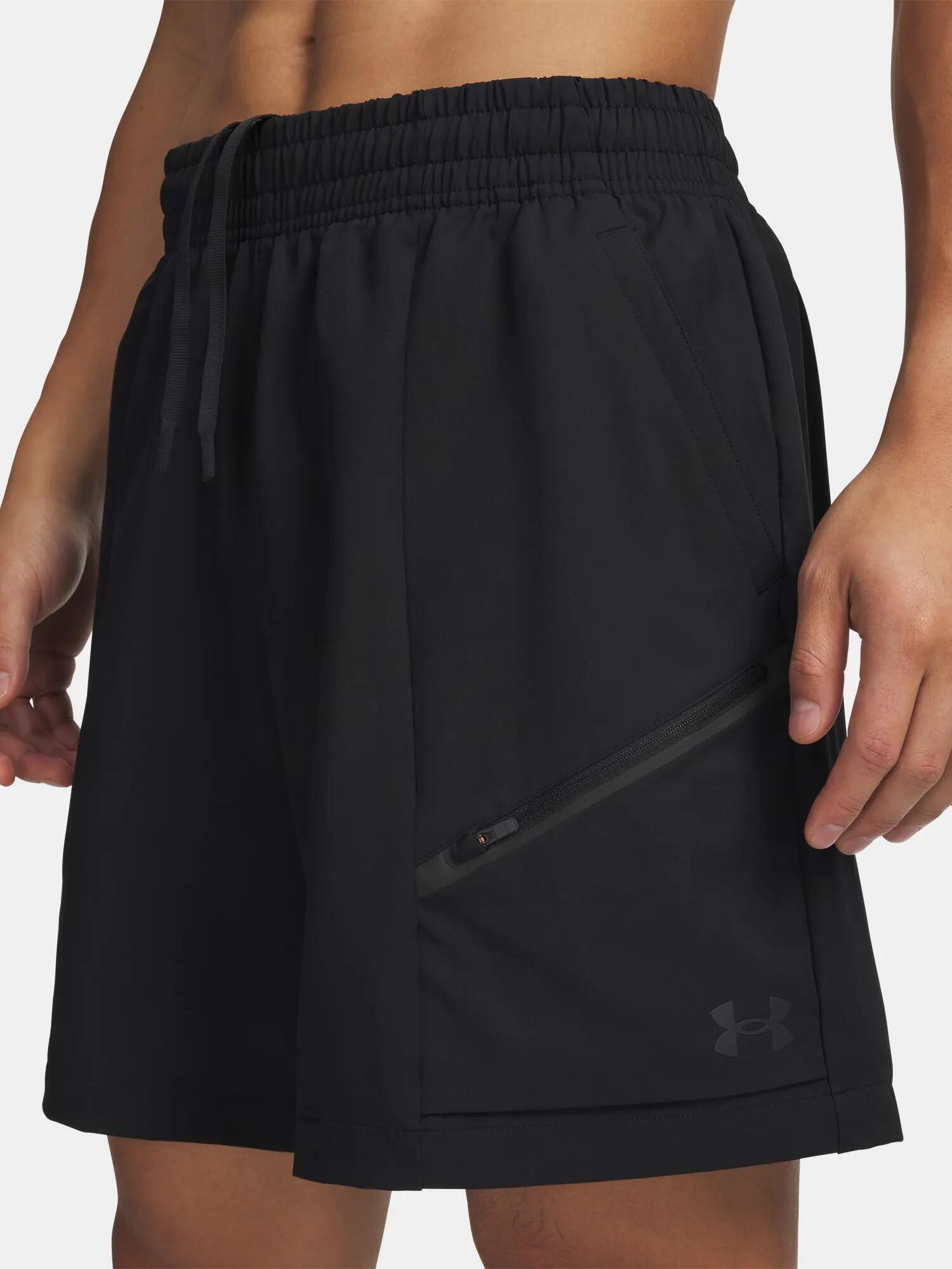 Férfi rövidnadrág Under Armour UA Unstoppable Woven Shorts-BLK 3/4