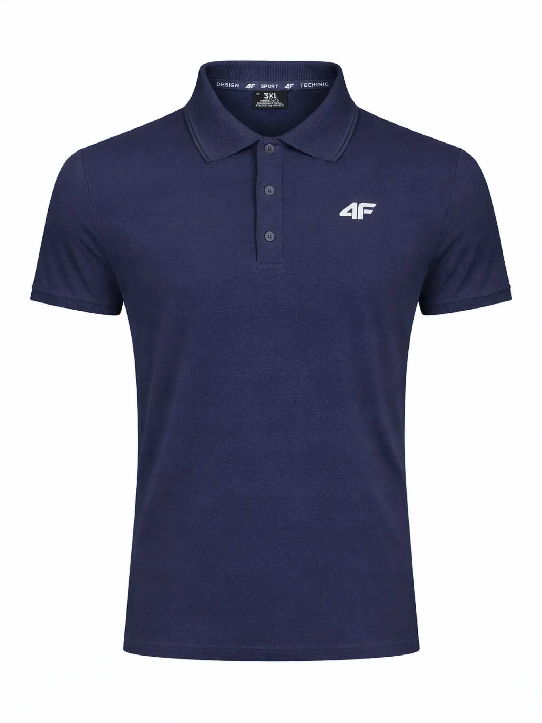 ZESTAW KOSZULEK POLO 4F T-SHIRT MĘSKI KOMPLET 3 SZTUKI  M0770 3/5