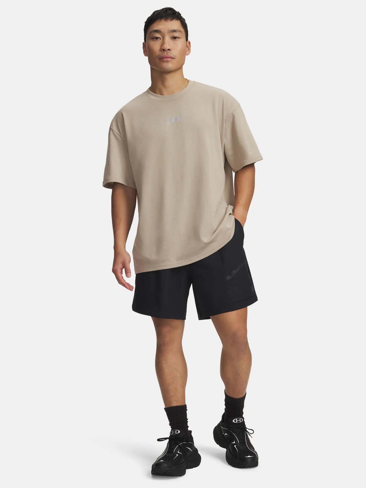 Férfi rövidnadrág Under Armour UA Unstoppable Woven Shorts-BLK 4/4