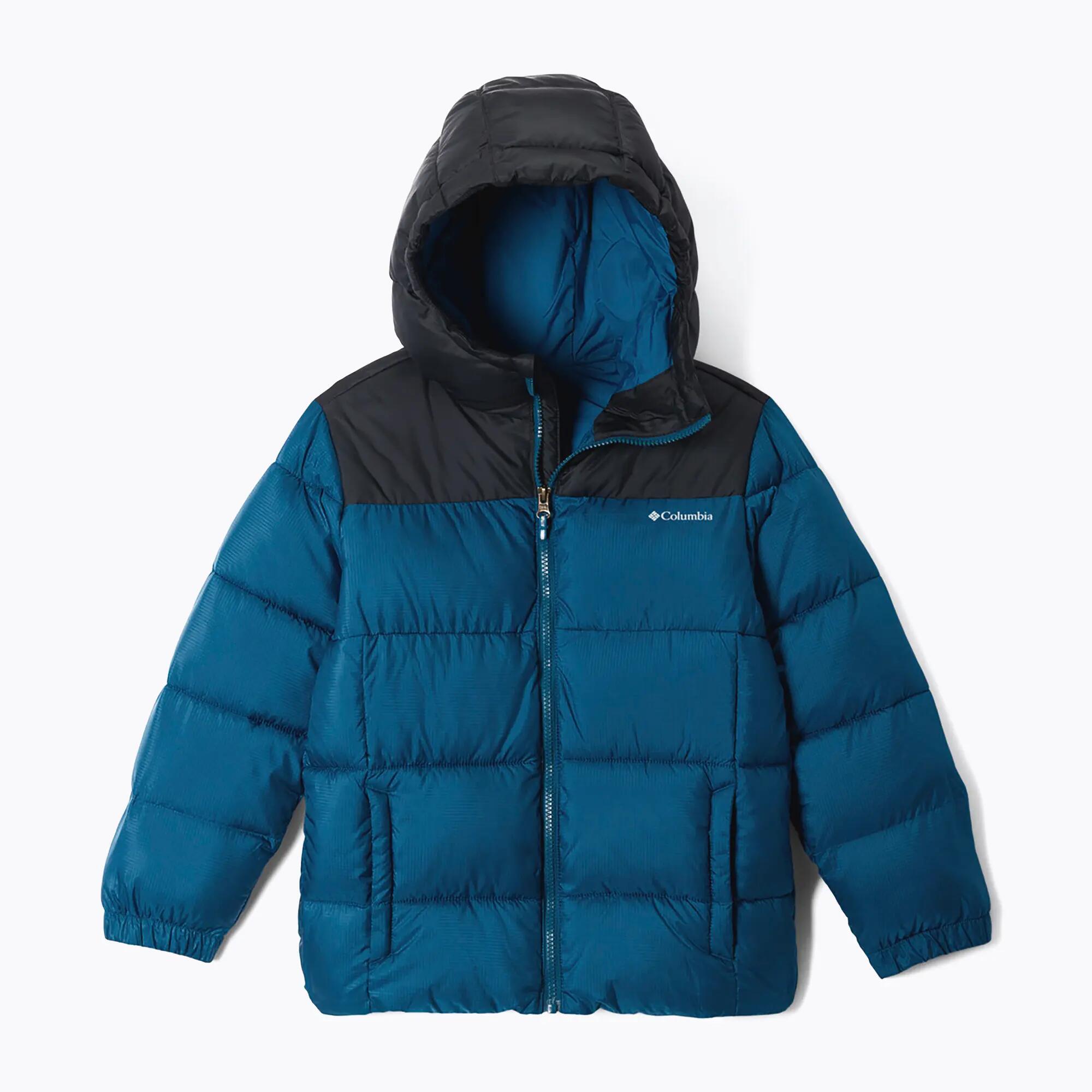 Columbia Puffect Hooded gyermek bélelt dzseki, Phoenix Blue/Black 1/4