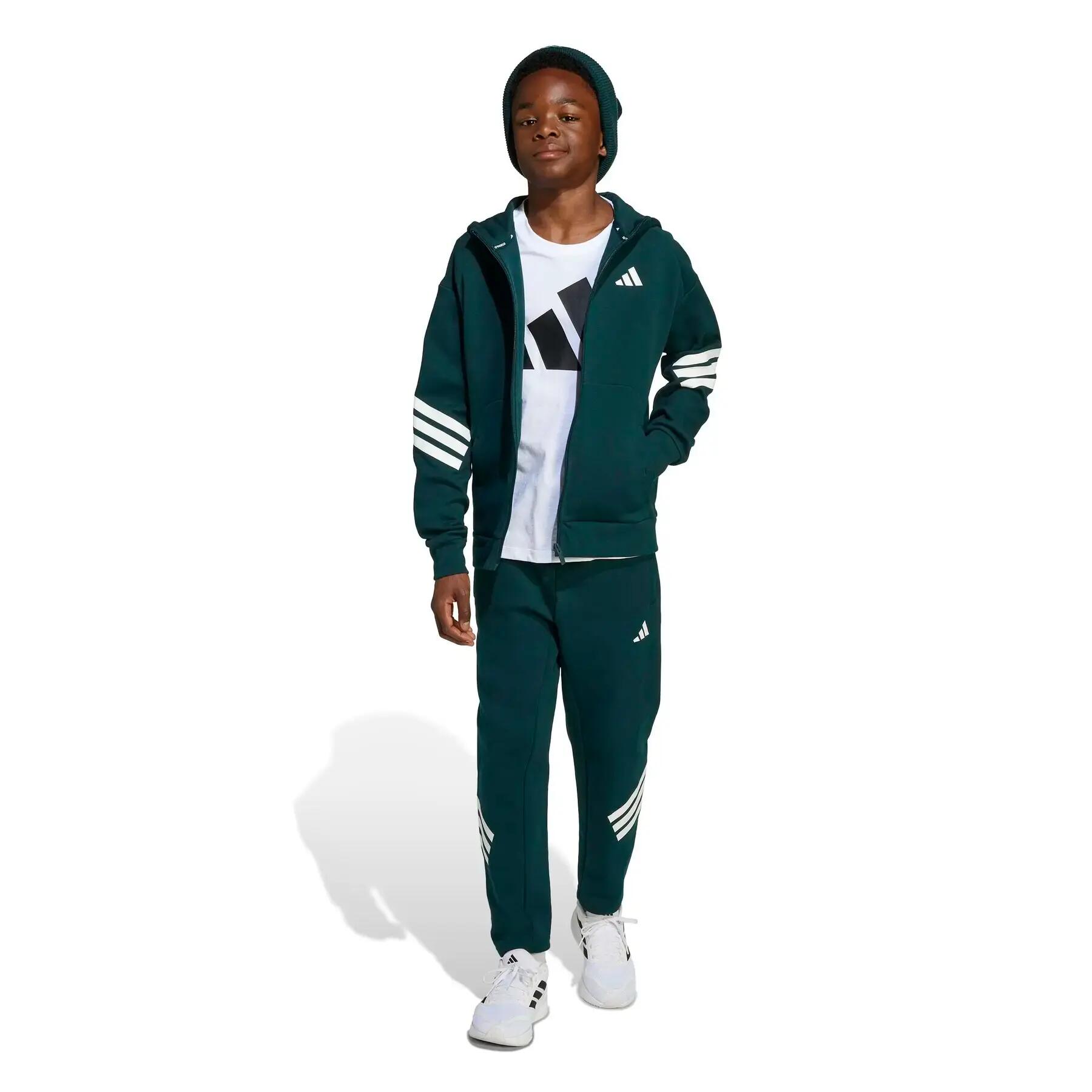 Spodnie dresowe dla dzieci adidas Future Icons 3 stripes 4/7