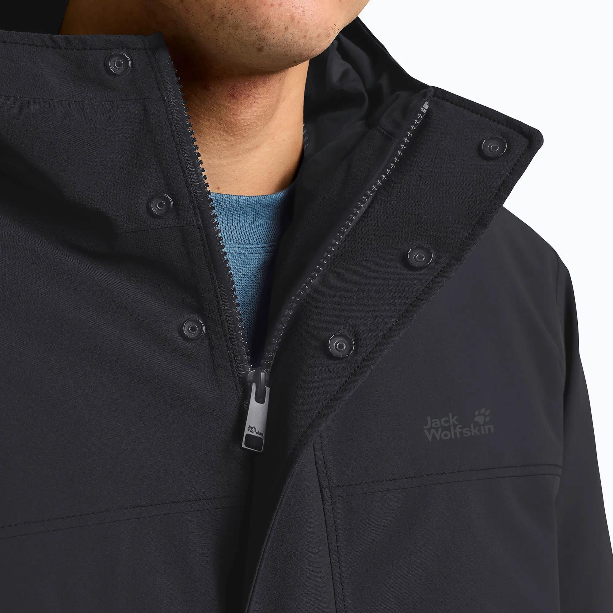 Casaco masculino acolchoado Jack Wolfskin Cold Camp Coat 5/7