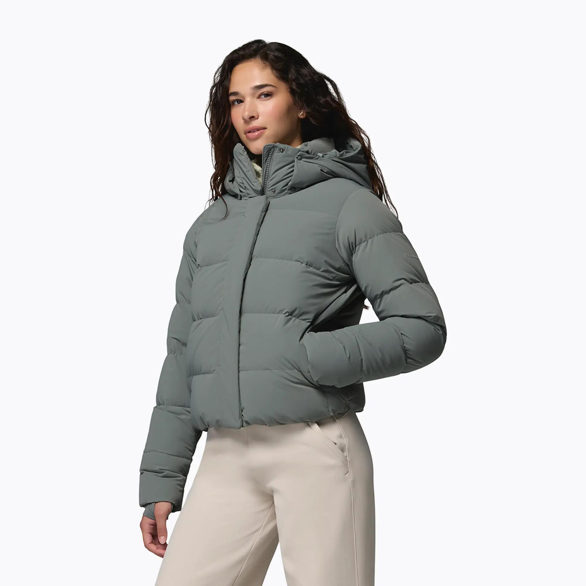 Veste matelassée pour femme Columbia Amaze Puff Hooded Sedona Sage 4/7