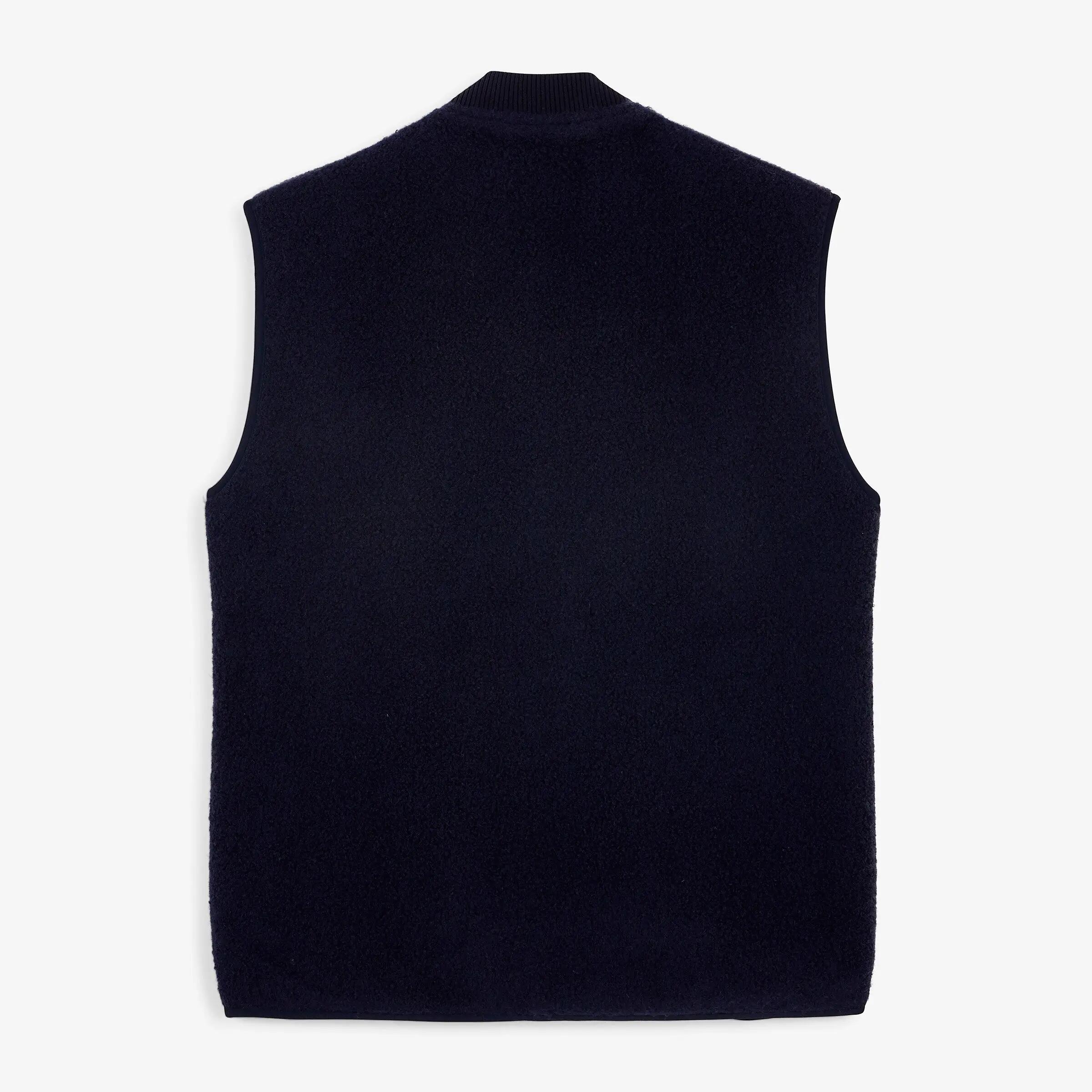 Gilet polaire sans manches bleu marine foncé Marcel 3/6
