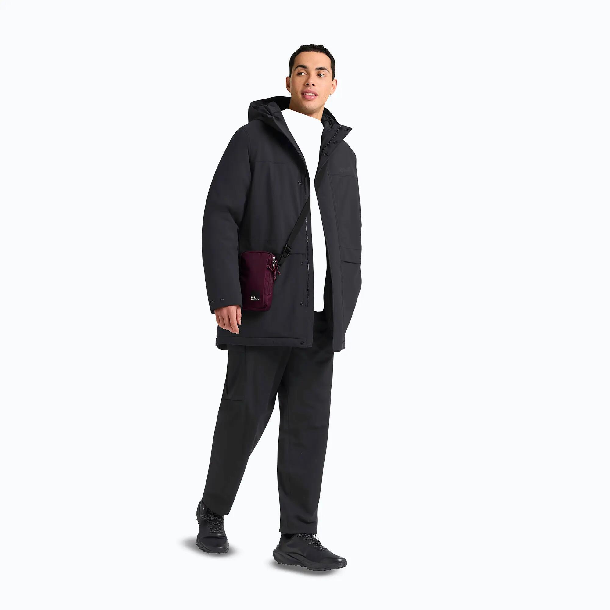Casaco masculino acolchoado Jack Wolfskin Cold Camp Coat 2/7