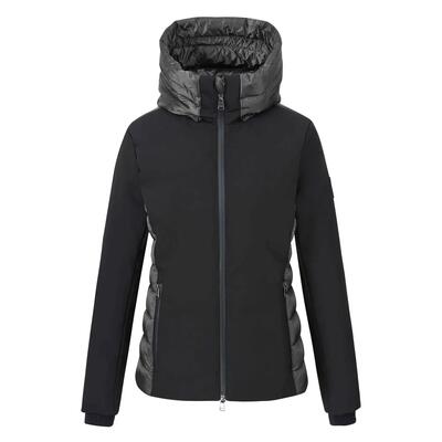 Vrouwelijke paardrijdjas met capuchon hv polo horatia