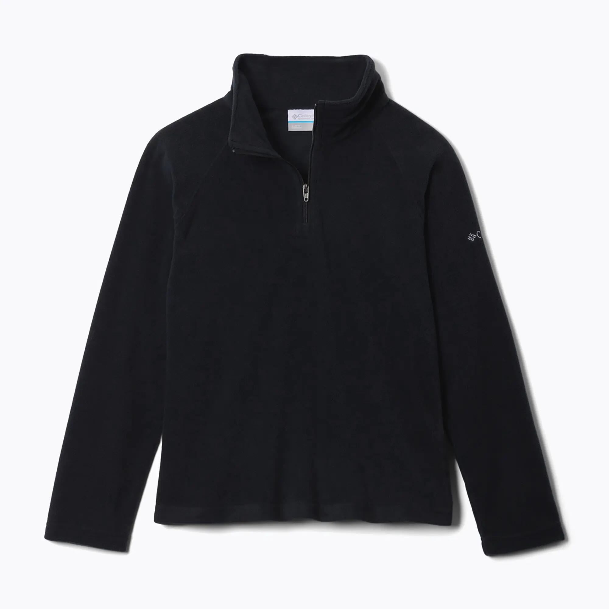Bluză polar pentru copii Columbia Glacial Fleece Half Zip Black