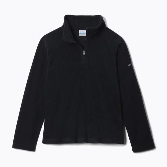 Polaire enfant Columbia Glacial Fleece Half Zip Black